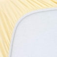 thumbnail image 2 of SheetWorld Fitted 100% Cotton Jersey Cradle Sheet 18 x 36, Soft Yellow, 2 of 5