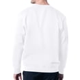 thumbnail image 2 of Men's Starter White Seattle Kraken Mesh Look Team Name Logo Pullover Sweatshirt, 2 of 2