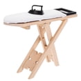 thumbnail image 4 of 1Ensemble Kit de Table Miniature en Fer Résine Bois Alliage Mobilier Moderne Carré Modèle pour Enfants Jeu 10.6x8x2.8in, 4 of 8