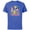 Royal Heather, variant on Disney Mickey Mouse Minnie and Pluto It’s My Birthday Cute - Short Sleeve Cotton T-Shirt for Adults - Customized-Black