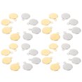thumbnail image 4 of EeaseMX 50 bandejas redondas de acero inoxidable para colgantes de joyería., 4 of 7