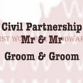 thumbnail image 2 of Woodware Clear Stamps 2.5"X1.75"-Civil Partnership Mr & Mr, Pk 3, 2 of 2