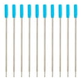 thumbnail image 2 of Trayknick Pen Refills Blue Ink Medium Point Metal Ballpoint Pens Refill Smooth Writing Pen Refills Replacement Refills for Retractable Ballpoint Pen School Office Supplies, 2 of 13