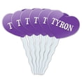 thumbnail image 1 of Tyron Heart Love Cupcake Picks Toppers - Set of 6, 1 of 1