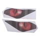 thumbnail image 4 of Kit de cubierta de pegatina de faro de motocicleta deportiva apto para Ojos rojos, 4 of 8