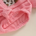 thumbnail image 7 of Okbabeha Toddler Baby Girl Boy Winter Outfit Clothes Fleece Coat Jacket Cardigan Fuzzy Thick Warm Sweater Top Shacket Outerwear, 7 of 7