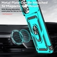 thumbnail image 4 of Funda para Moto G Power 5G 2025 YZOK Antigolpes Color Verde Azulado, 4 of 8
