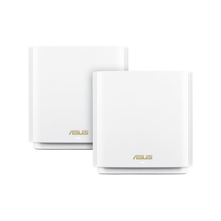 ASUS - ZenWiFi AX Wireless-AX Wi-Fi Router - White
