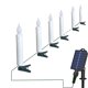 thumbnail image 1 of Vela LED solar para Navidad, vela de cumpleaños, candelabro para fiesta con clip, vela para árbol de Navidad al aire libre, lámpara tipo plátano, 1 of 8
