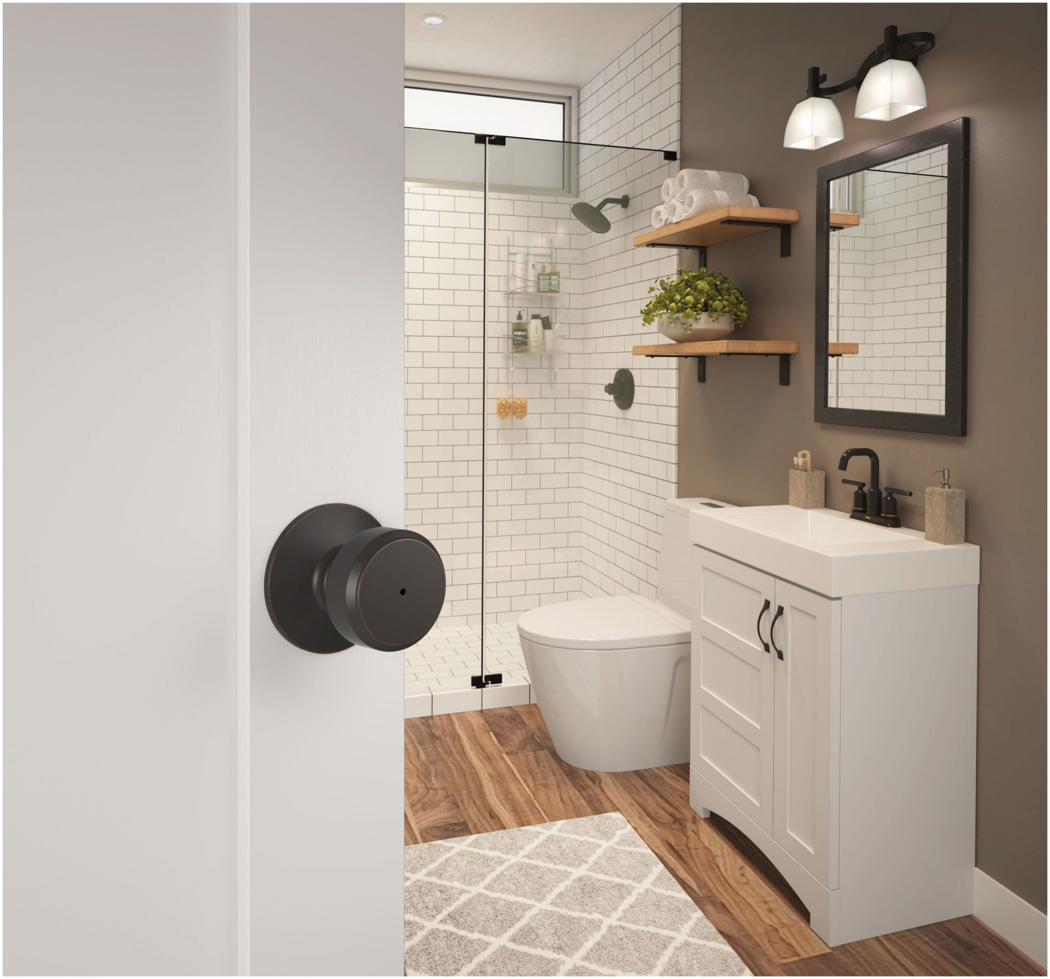 Schlage Georgian Entry Knob Box Pack - Single Pack