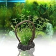 thumbnail image 3 of Kripyery Fake Water Plants Safe Accessories Resin Simulation Driftwood Tree Root for Landscaping, 3 of 8