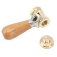 thumbnail image 1 of Mazo Para Tallar Madera, De Madera De Haya, Mazo De Cincel Para Carpintería De Latón Pesado, Cabeza Reemplazable, Portátil Con Caja De Almacenamiento Para Manualidades, 1 of 7