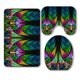 thumbnail image 1 of Juego de alfombras de baño ABPHQTO 3 piezas estilo vitral, 1 of 2