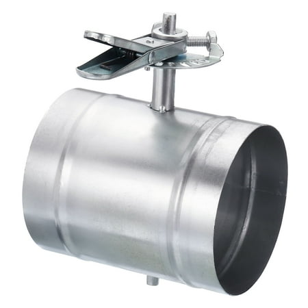 

Uxcell 5 HVAC Duct Manual Volume Damper with Sleeve Airflow Backdraft Damper