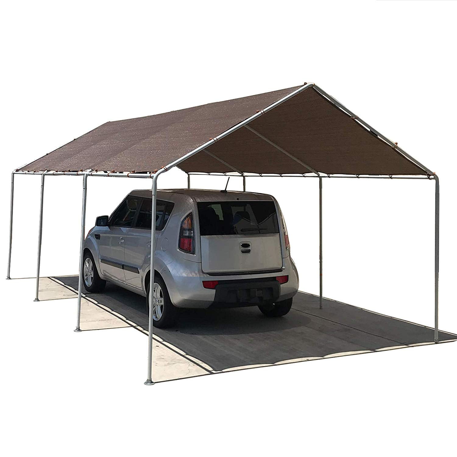 Camping Floors Furniture Boat 3x20 ft, Brown RV Alion Home Heavy Duty 12 Mil Poly Tarps Waterproof Covers for Tarpaulin Canopy Carport Pool or Roof Repair Items