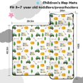 thumbnail image 5 of Tractor and Trees White Pattern Teens Toddler Nap Mat with Pillow, Sleeping Mat Bag for Preschool Daycare 50"x20", 5 of 6