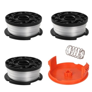 Green Box Innovations 6-Pack 30ft .065 String Trimmer Line Replacement  Spool for Black+Decker AF-100 Weed Eater Line Spool with Automatic Feed  System