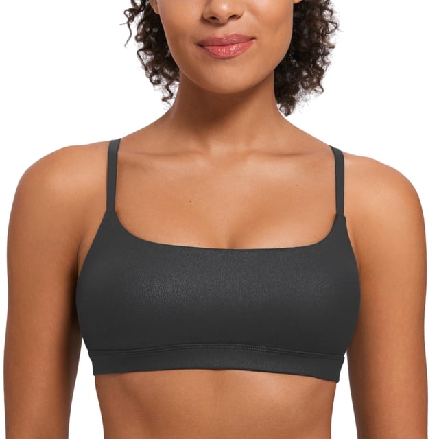 Sostén CRZ YOGA Butterluxe sin Aros con Tirantes Ajustables Negro XL