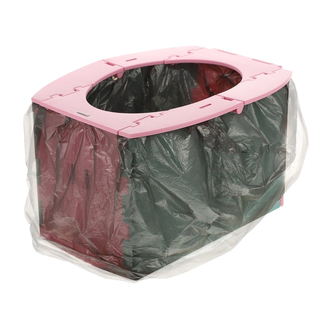 EeaseMX Orinal de viaje portátil, inodoro plegable para bebés, inodoro de entrenamiento de plástico para niños pequeños