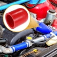 thumbnail image 3 of Unique Bargains 1 Set 48mm 1.89' ID Universal Silicone Hose Cap Intake Vacuum Hose End Plug for Car Silicone Red, 3 of 7