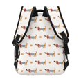 thumbnail image 4 of Fotbe Dachshund Dog Puppy Mochila Casual con Estampado para Escuela, Viajes y Actividades al Aire Libre - Duradera, Ligera y Cómoda, 4 of 5
