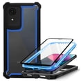 thumbnail image 1 of Funda Tough 360 Para Galaxy A03 Core Mas Mica 9D Azul Atti Galaxy A03 Core, 1 of 7