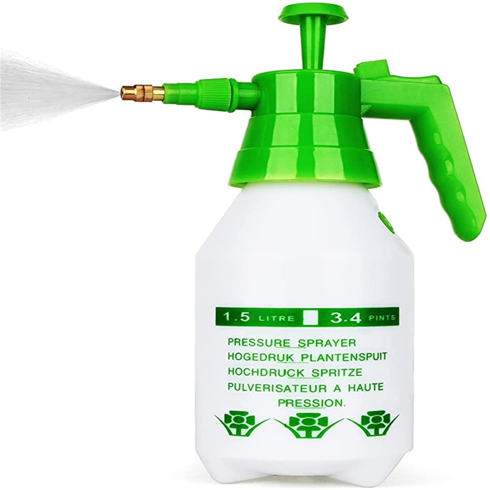 Kepooman Manual Garden Sprayer Hand Lawn Pressure Pump Sprayer Safety with Safety Value&Adjustable Nozzle 68oz/34oz, Green Kepooman Manual Garden Sprayer Hand Lawn Pressure Pump Sprayer Safety with Safety Value&Adjustable Nozzle 68oz/34oz, Green