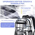 thumbnail image 4 of Mochila transparente ACESAK Galaxy para niños con bolsa de almuerzo, juego de 3 piezas, 4 of 7