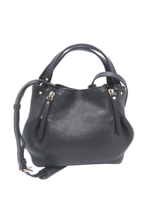 Pre-Owned Burberry 2way bag, women's shoulder 3963675, leather, black (Good)