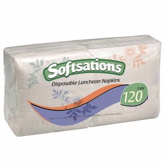 EcoQuality 1/4 Fold Lunch Napkin, Soft, Durable & Absorbent Tissue, Everyday Napkins, Perfect for Restaurants, Diners, Bodegas & Home (240)