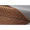 thumbnail image 6 of Momeni Simba Hand Tufted Wool Geometric Copper Area Rug 3'6" X 5'6", 6 of 10