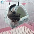 thumbnail image 5 of Deago Hamster Hammocks Rat House Bed Hut Shed Guinea Pig Cage Bedding for Bird Squirrel Hedgehog Chinchilla Nest Tent (Blue, M), 5 of 9