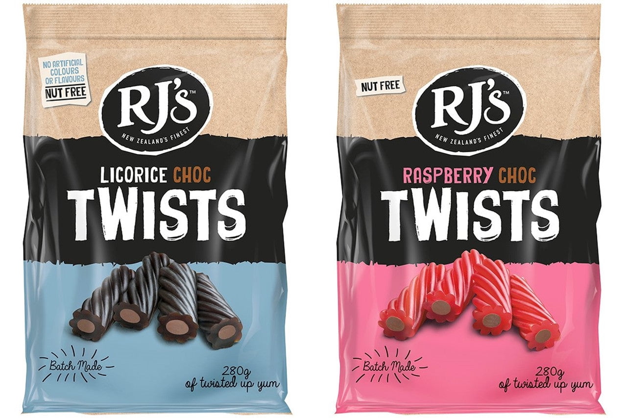 Amazon.co.jp: Liquorice Choc Twists - RJ's Licorice Bag 280g
