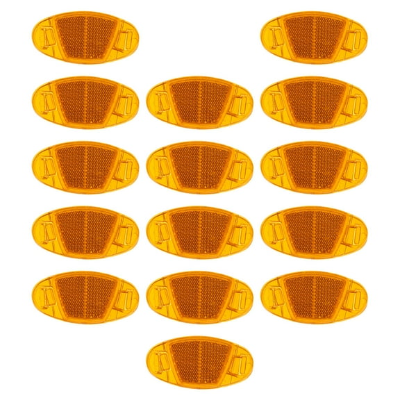 16 Pcs Reflector Spoke Lights Bike Accessories Fitness