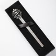thumbnail image 4 of Black and White Easter Book Accessories: Vintage Silver Lace-Edged Bookmark - a Gift for Readers and Book Lovers, 4 of 5