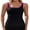 Black, variant on Charmo Ruched Tankini Tops for Womens Color Blocked Sporty Swimsuit Tops Only Tummy Control Bathing Suit Tops (No Bottom)