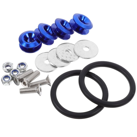 WORGEOUS 1 Set Car Bumper Quick Release Fasteners Sealing Kit Car Modification Accessories