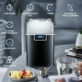 thumbnail image 6 of Havato Nugget Ice Maker Countertop, Soft Chewable Pellet Ice, Self-Cleaning, LED Display, 44lbs/24H,  Black, 6 of 8