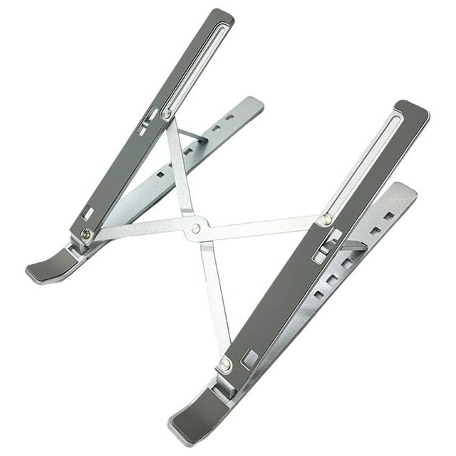 Soporte para computadora portátil, soporte para computadora portátil Riser Computer Tablet Stand, soporte portátil plegable de aluminio de gel de sílice completo ajustable Zhivalor BST2001821-1