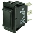 thumbnail image 2 of 4" Solid Black 25-Ampere BEP SPDT Rocker Switch, 2 of 2