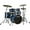 Deep Blue Sunburst, variant on Yamaha Stage Custom Birch Shell Pack with Bass Drum, Blue Sunburst, 5 Pieces