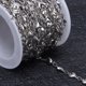 thumbnail image 4 of Cadena del encintado de acero inoxidable DIY melocotón corazón tipo 5 m/rollo para pulsera collar joyería, 4 of 8