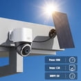 thumbnail image 5 of Solar Panel for Security Camera 10W 5V Outdoor Continuous Power Supply with 360 Degree Mounting Bracket 9.84 FT USB-C Cable, 5 of 6