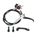 thumbnail image 1 of MEIJUN MTB Bicicleta Freno de Disco de Aceite Trasero Pinza de Rotor de 160 mm Pinzas de Freno de Disco hidráulico Plata, 1 of 10
