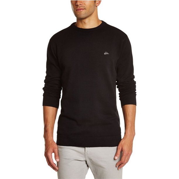 Quiksilver Gifford Crew Pullover Suéter para Hombre, Negro, X-Large Quiksilver Pull-over