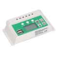 thumbnail image 4 of Controlador de carga solar microprocesador Identificación automática Pantalla LCD Controlador solar PWM 24V 12V Puerto USB dual ABS para la industria ANGGREK Otros, 4 of 8