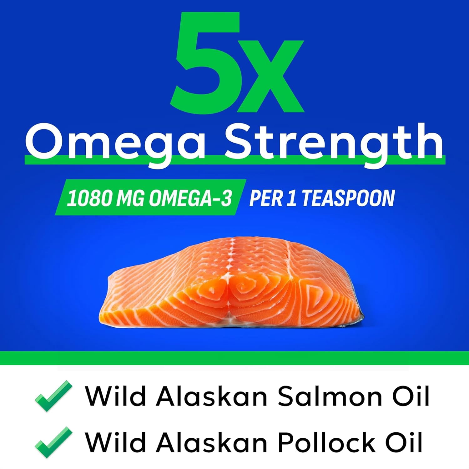 Bark&Spark Omega-3 Fish Oil Liquid for Dogs - Wild Alaskan Salmon Oil - EPA & DHA, Skin & Coat, Itch & Allergy Relief, Joint Health