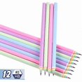 thumbnail image 3 of Eco-Friendly Wood & Plastic Free Rainbow Colored Recycled Paper Pencils HB For School and Office Supplies, 3 of 4