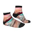 thumbnail image 6 of Salouo Cool Cat Pink Sunglasses Pattern Unisex Middle Tube Socks,Middle-Finger Knee High Socks Over The Calf Tube Stocking Crew Stockings for Women and Men Tube Socks, 6 of 8