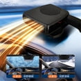 thumbnail image 4 of Graflsoa 12V 150W Car Heater & Defroster with ABS Housing, Cigarette Lighter Plug, Overheat Protection - Fast Heating, Adjustable Rotating Bracket for 12V Sedans/SUVs, Winter Window, 4 of 6
